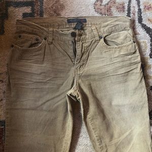 American Eagle flared, corduroy pants, size 6
